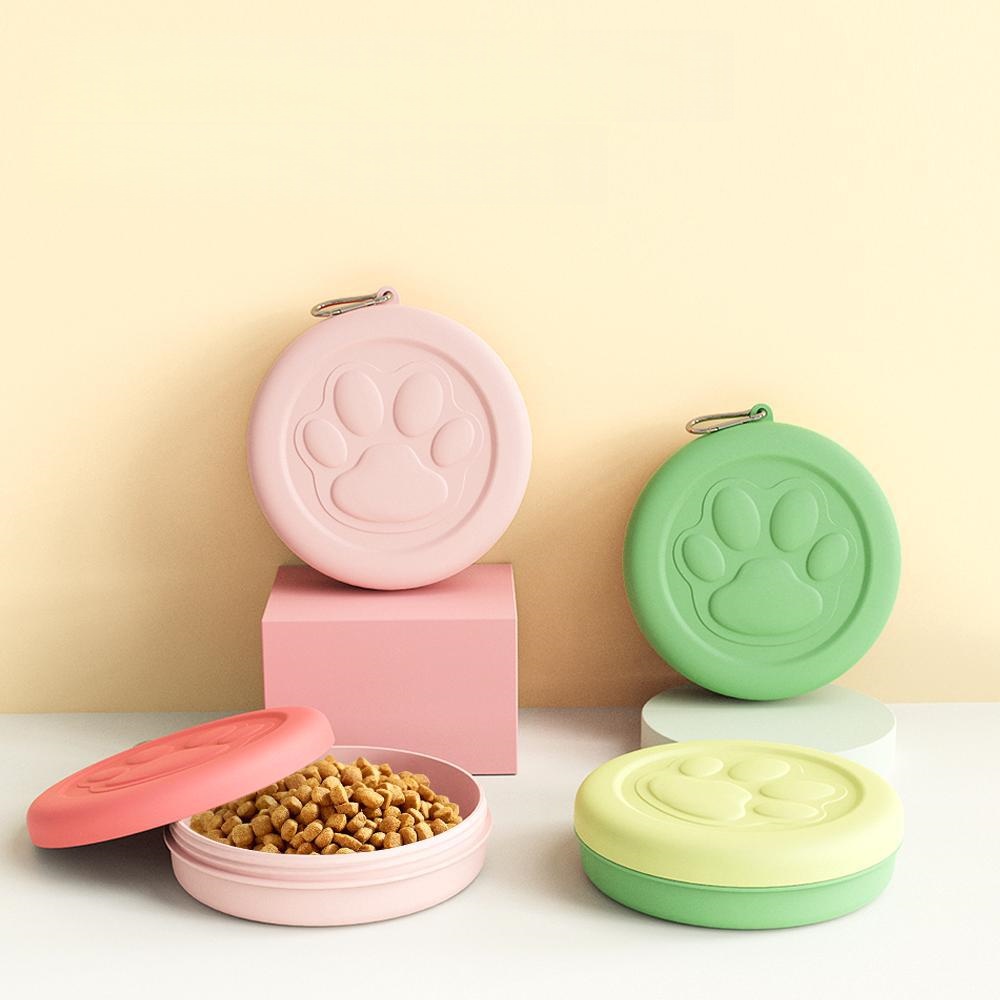 Camping Cooking And Eating - NEW Portable Outdoor Pet Bowl 2-in-1Travel