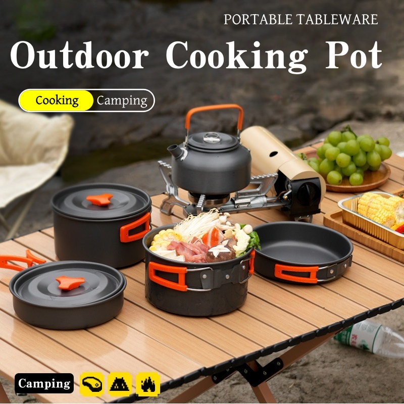 Camping Cooking On Fire - Outdoor cooking utensils, camping cookware, water