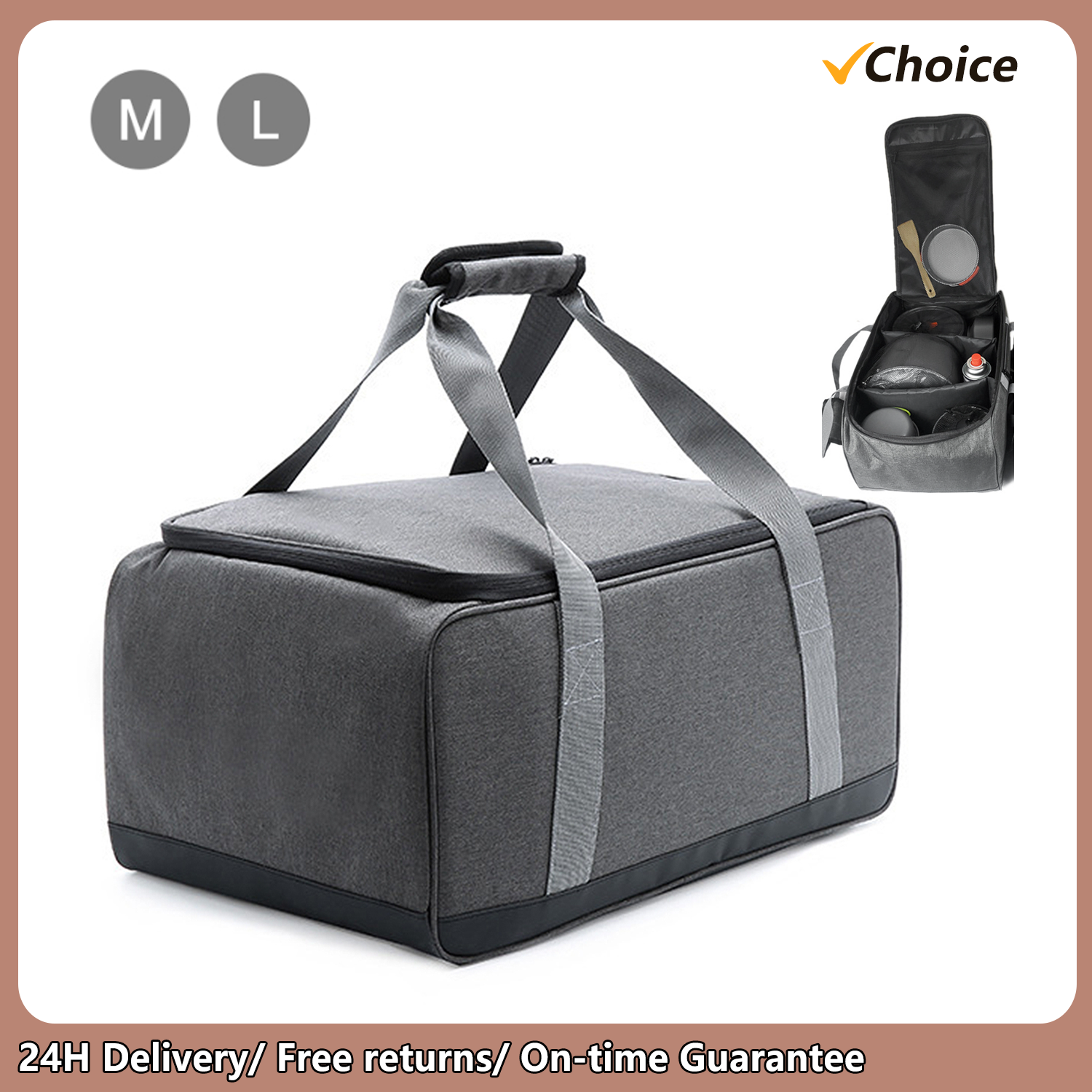 Camping Cooking On Fire - Camping Cookware Bag Cooking Utensils Bag