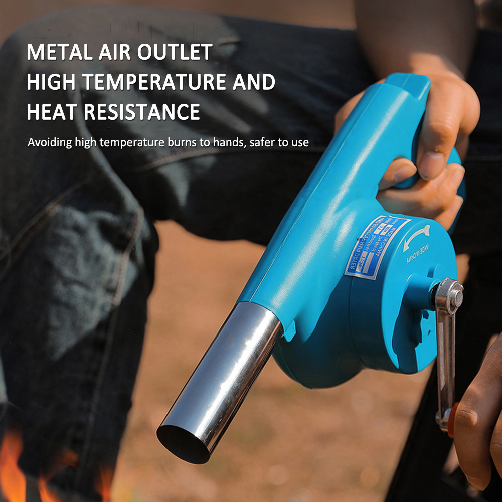 Camping Cooking On Fire - Outdoor Cooking BBQ Fan Lightweight Hand