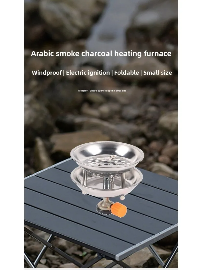 Camping Cooking On Fire - MinLight Weight Outdoor Gas Stove Portables