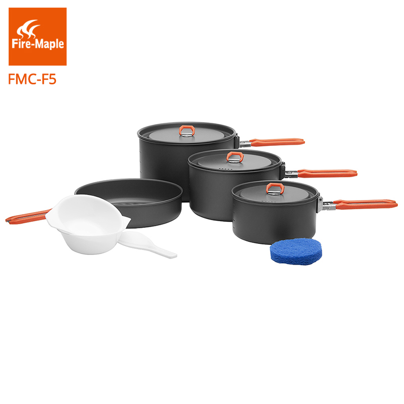 Camping Cooking On Fire - Fire Maple Feast 5 Picnic Cookware