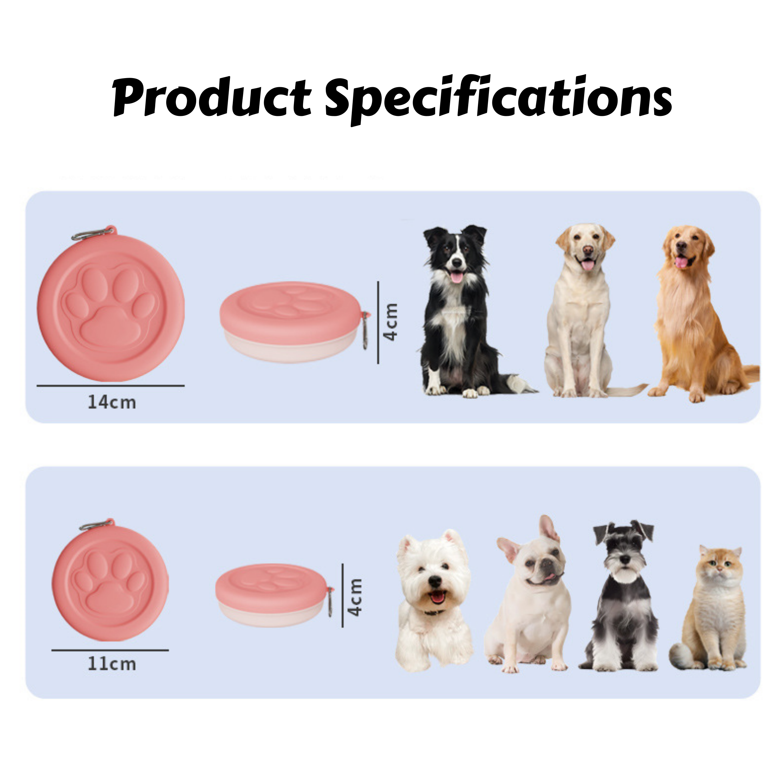 NEW Portable Outdoor Pet Bowl  - Camping Cooking And Eating のレビューと価格