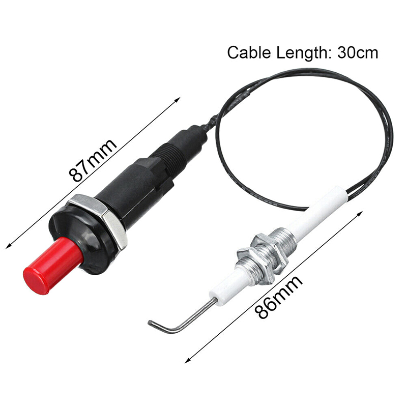 Push Button Piezo Ignitor With - Camping Cooking Kitchen のレビューと価格
