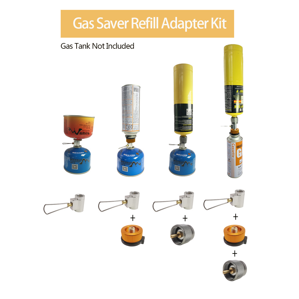 3pcs/set Camping Stove Adapter - Camping Cooking Propane のレビューと価格