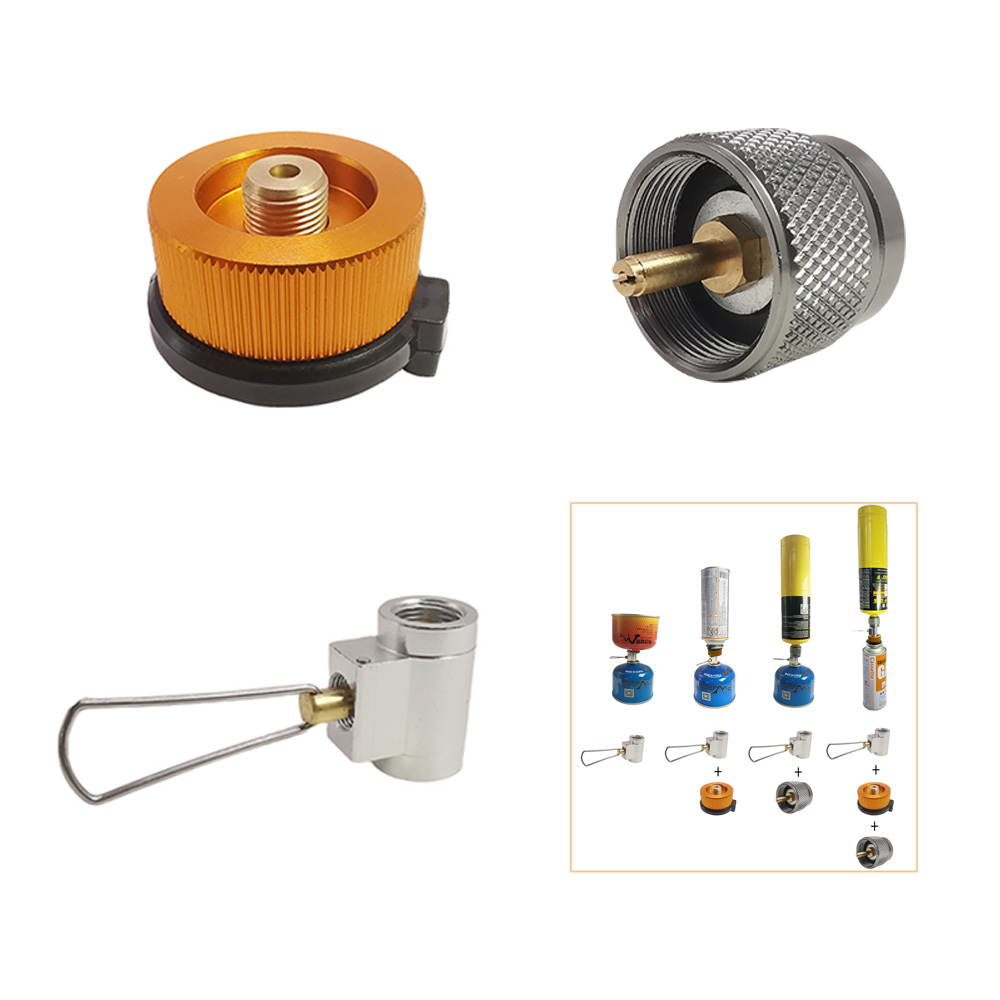3pcs/set Camping Stove Adapter - Camping Cooking Propane のレビューと価格