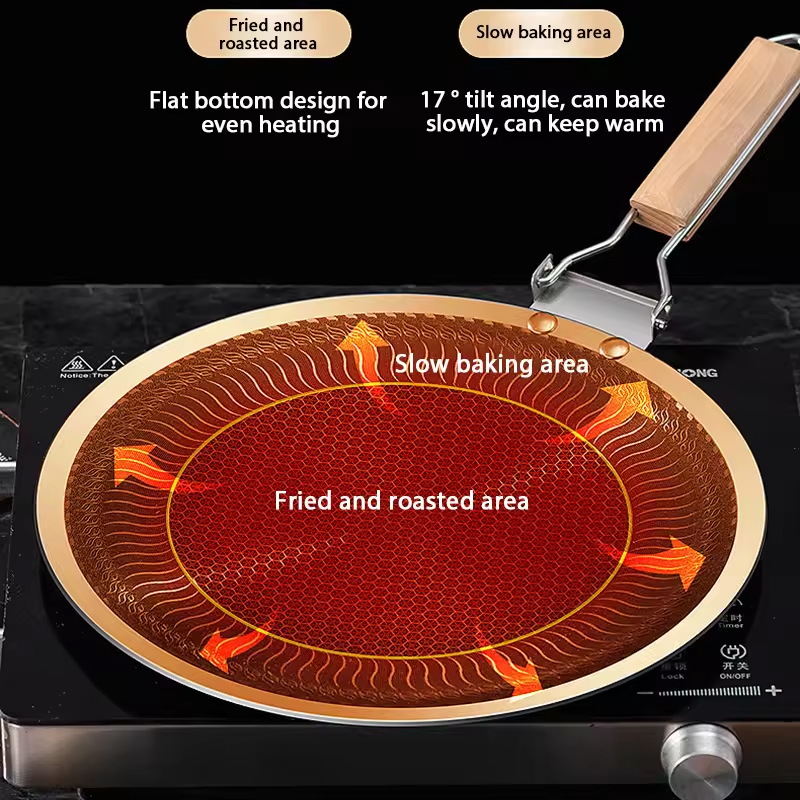 Stainless Steel Baking Pan Rou - Camping Cooking Griddle のレビューと価格