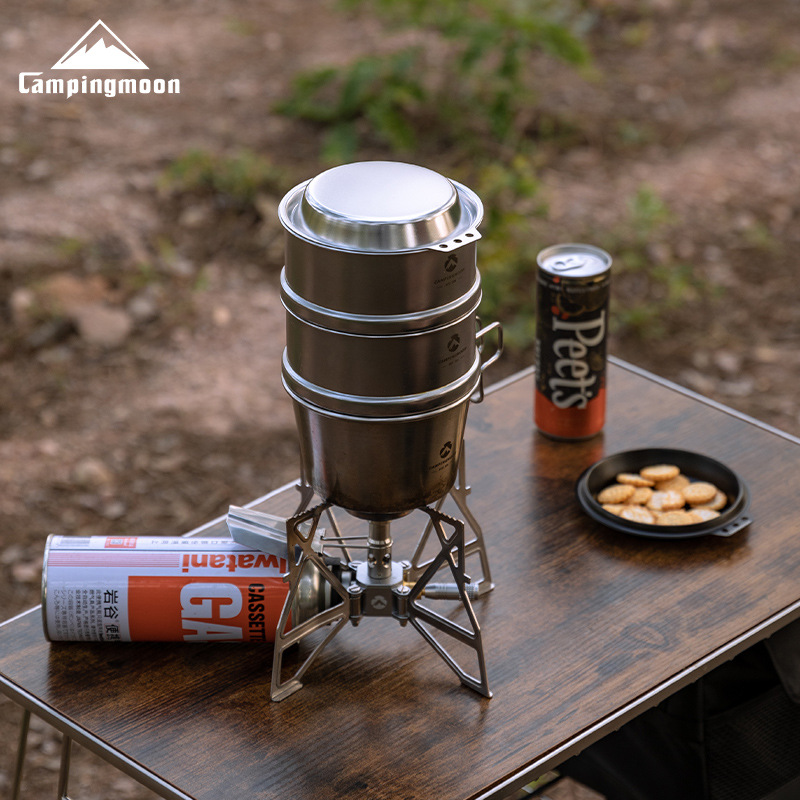 CAMPINGMOON S-SD Thickened Sta - Camping Cooking Snow のレビューと価格