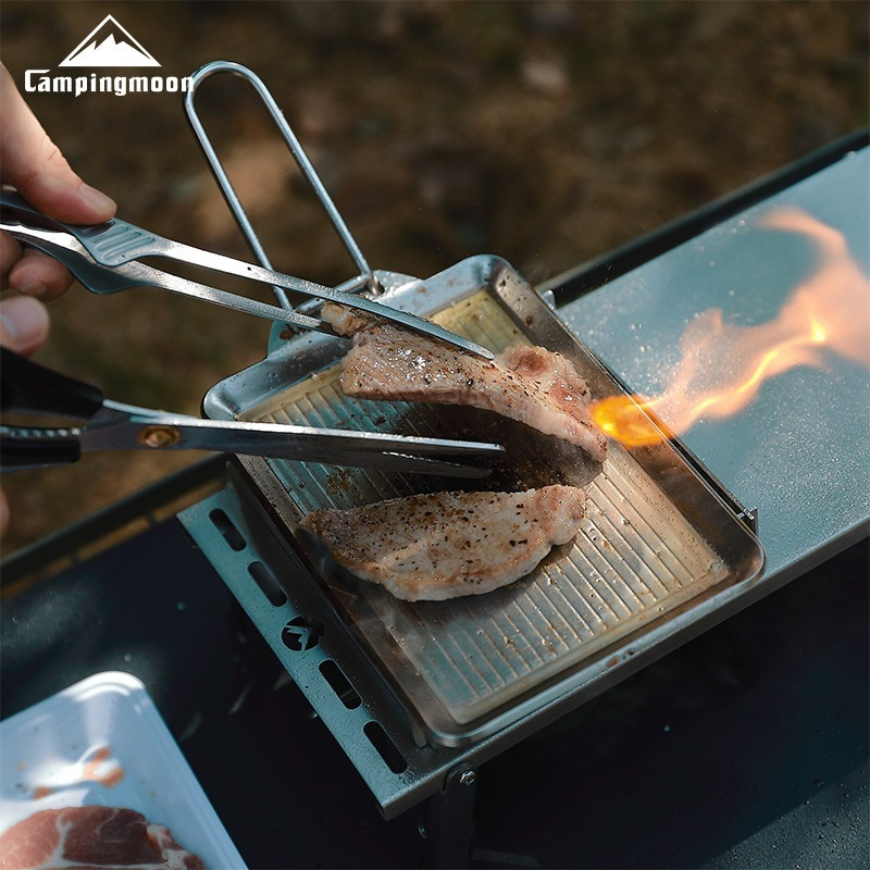 Outdoor Stainless Steel Nonsti - Camping Cooking Griddle のレビューと価格