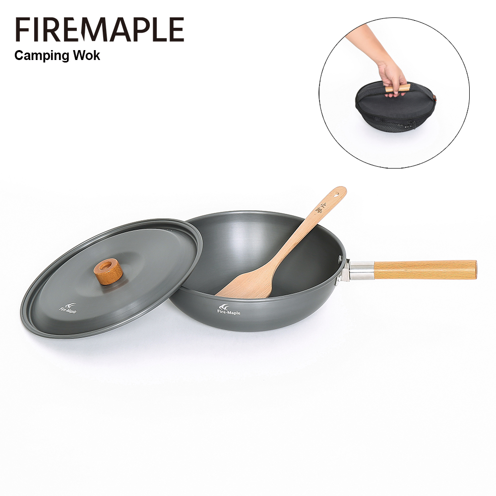 Fire-Maple Camping Wok Lightwe - Camping Cooking On Fire のレビューと価格