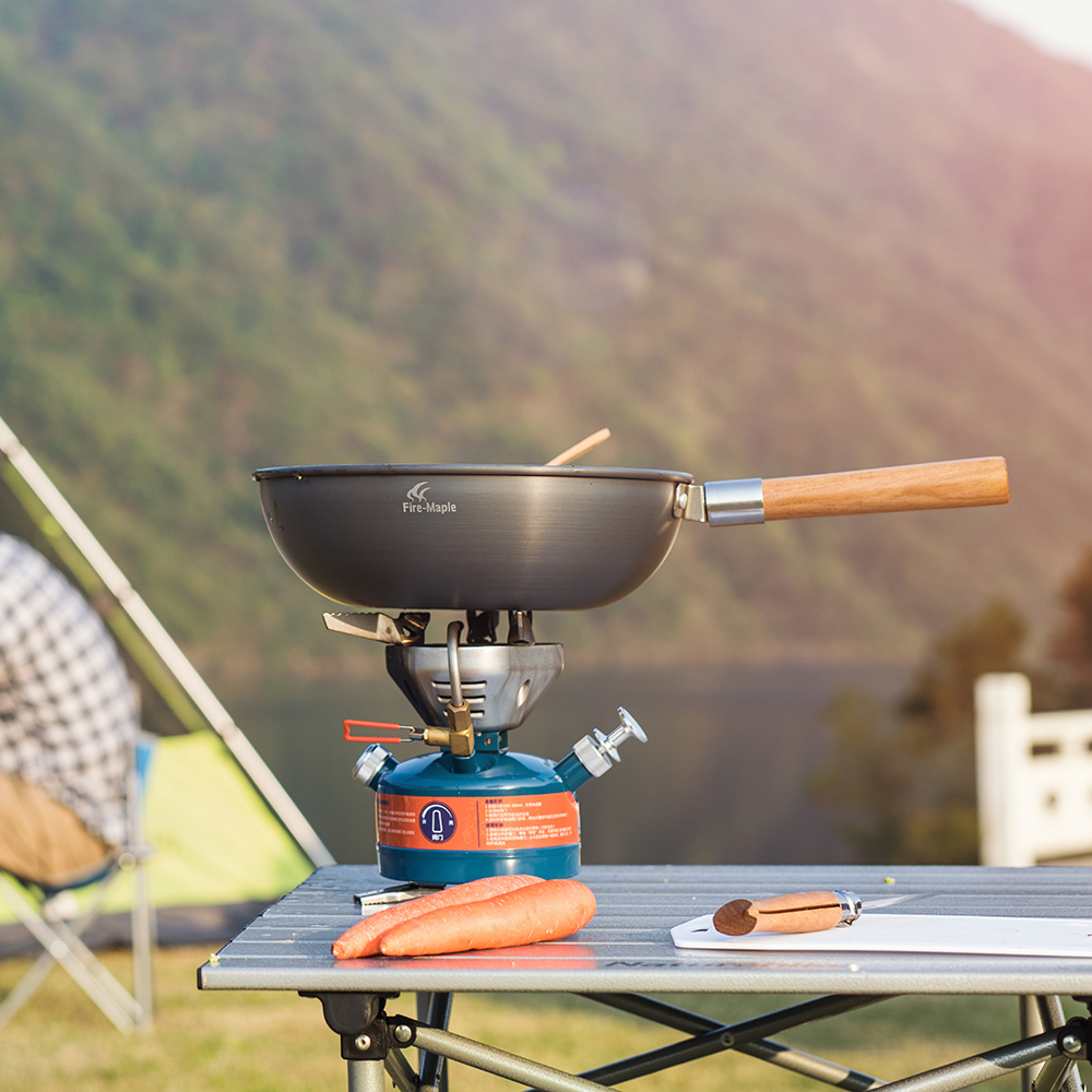Fire-Maple Camping Wok Lightwe - Camping Cooking On Fire のレビューと価格