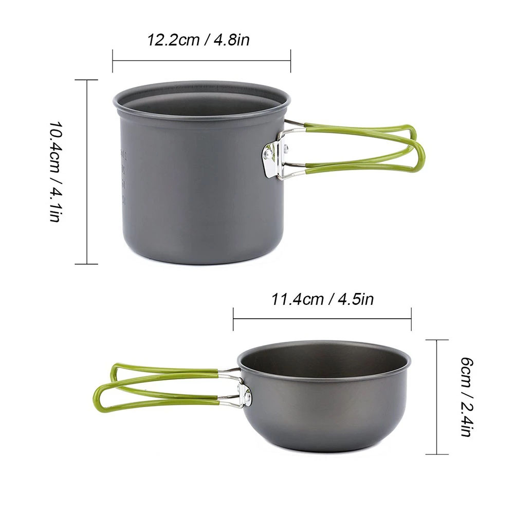 Camping Cookware Mess Kit Ultr - Camping Cooking And Eating のレビューと価格