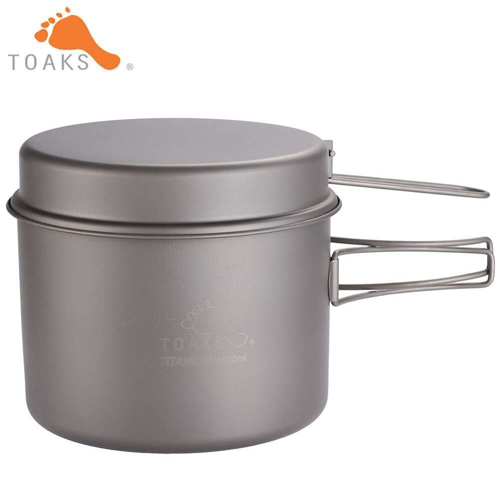 TOAKS Cookware Set Ultralight  - Camping Cooking Kitchen Set のレビューと価格