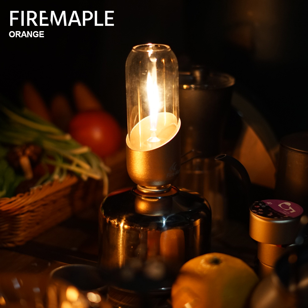 Fire Maple Orange Gas Lantern  - Camping Cooking Gazebo のレビューと価格