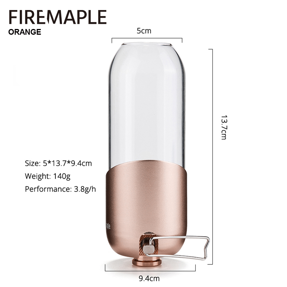 Fire Maple Orange Gas Lantern  - Camping Cooking Gazebo のレビューと価格