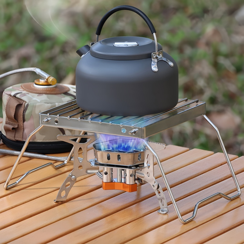 Stainless Steel Stove Stand Ca - Camping Cooking Backpack のレビューと価格
