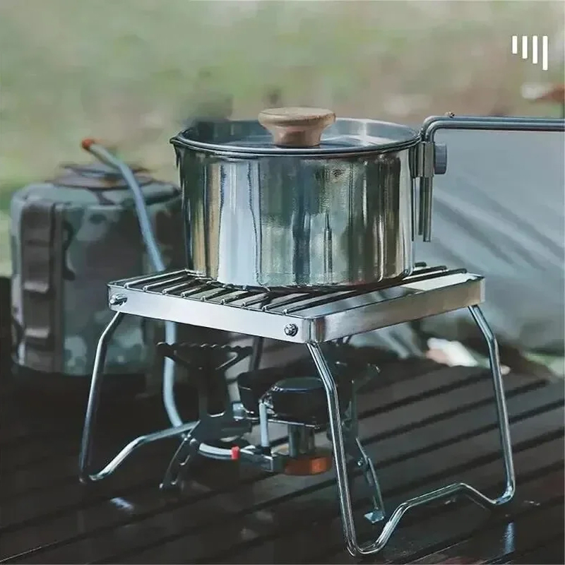 Stainless Steel Stove Stand Ca - Camping Cooking Backpack のレビューと価格