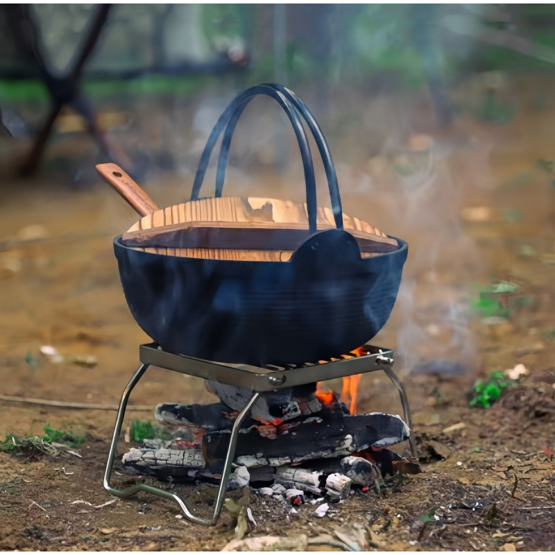 Stainless Steel Stove Stand Ca - Camping Cooking Backpack のレビューと価格
