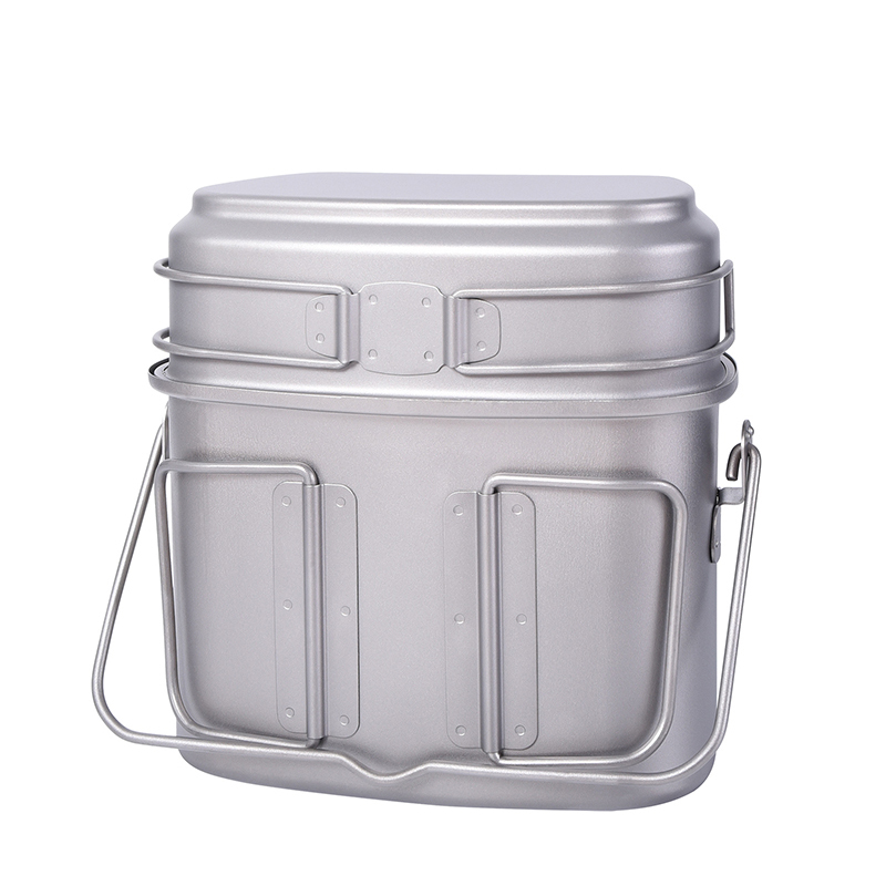 1.5L Outdoor Military Canteen  - Camping Cooking Backpack のレビューと価格