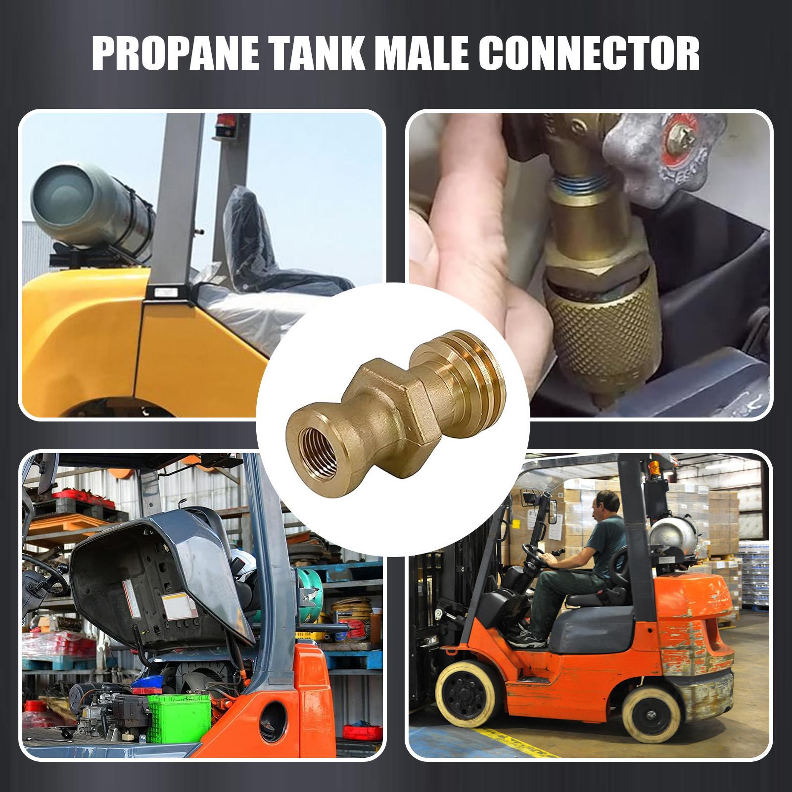 Propane Tank Connector Male Br - Camping Cooking Propane のレビューと価格