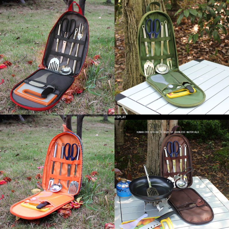 7pcs Camping Kitchen Utensil S - Camping Cooking Meat のレビューと価格
