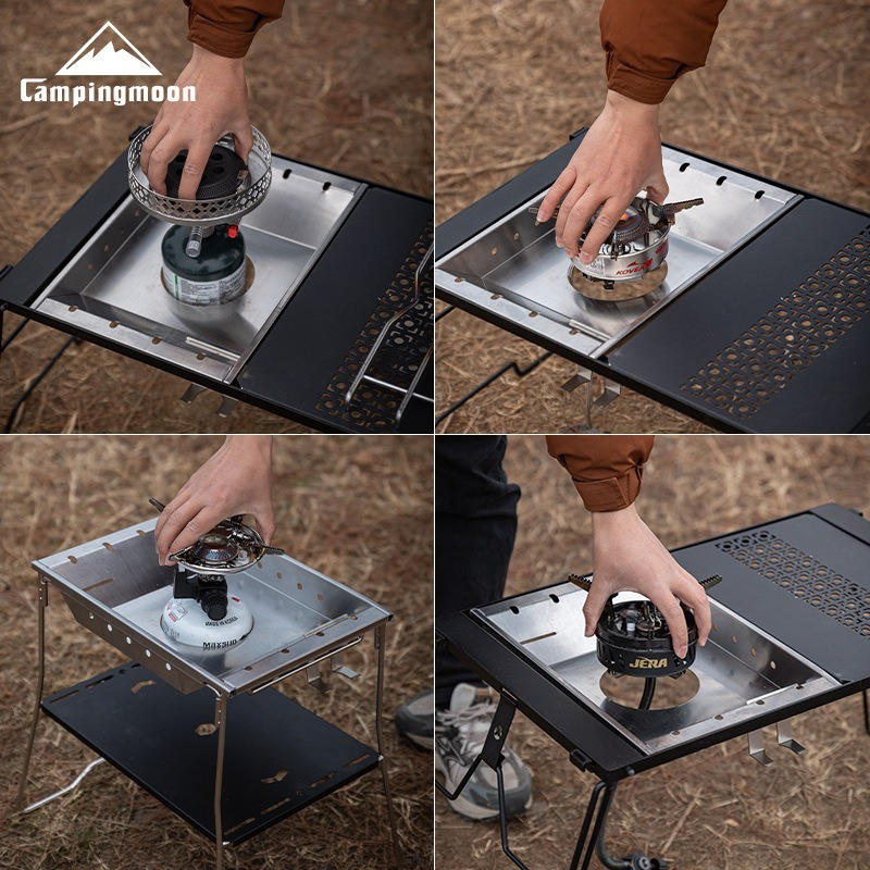 CAMPINGMOON CK-25PG Stainless  - Camping Cooking And Eating のレビューと価格