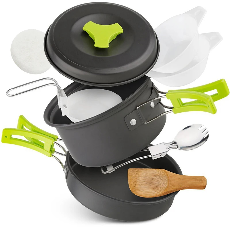 Portable Durable Camping Cookw - Camping Cooking Backpack のレビューと価格