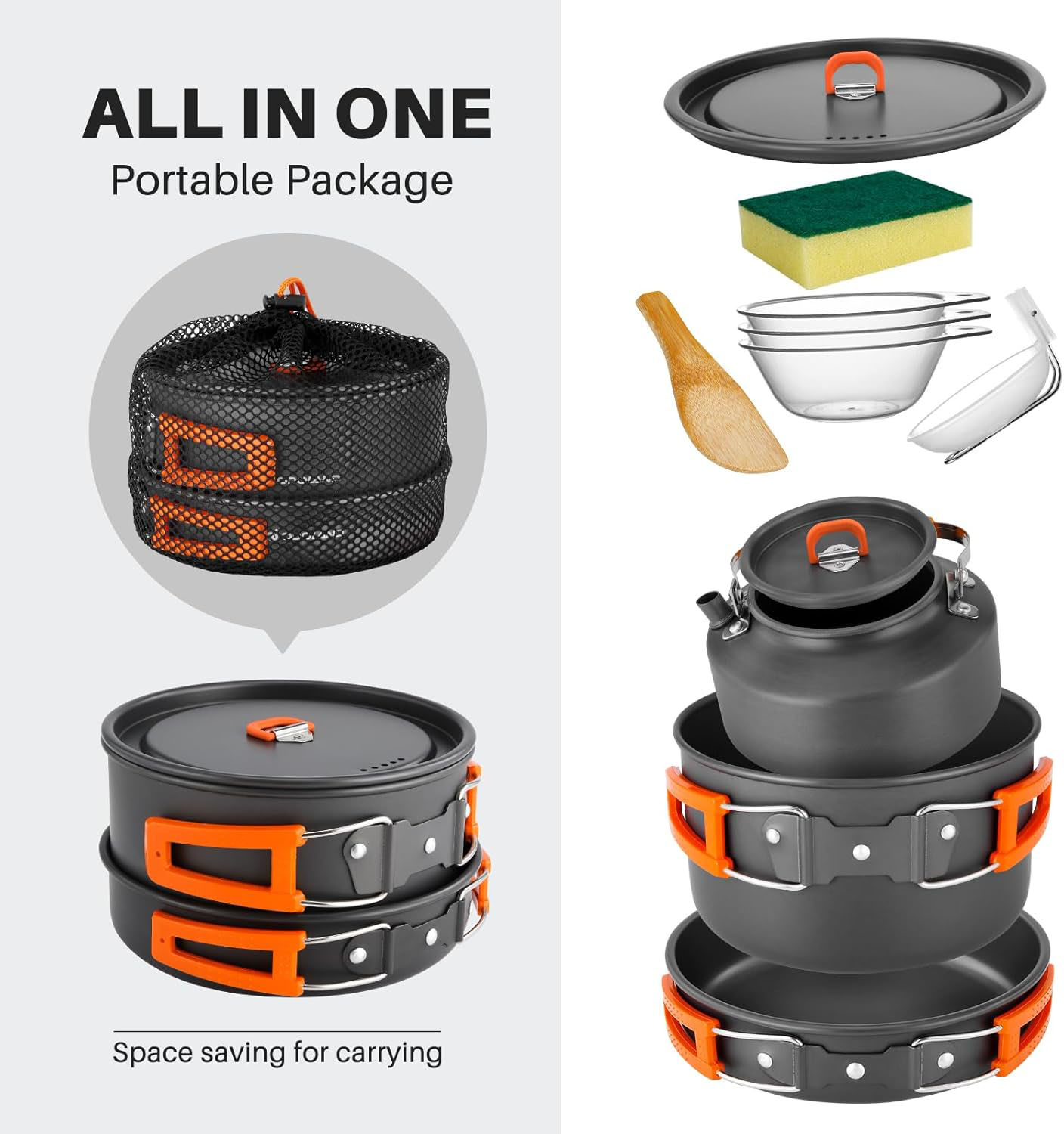 Camping cookware Camping pot a - Camping Cooking Backpack のレビューと価格