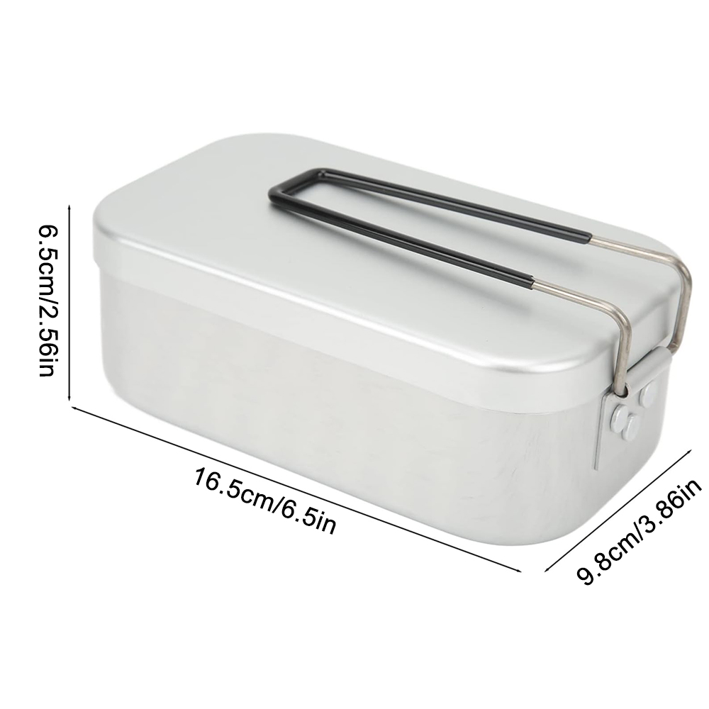 800ML Aluminum Lunch Boxes Out - Camping Cooking And Eating のレビューと価格