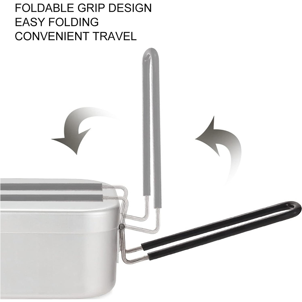800ML Aluminum Lunch Boxes Out - Camping Cooking And Eating のレビューと価格
