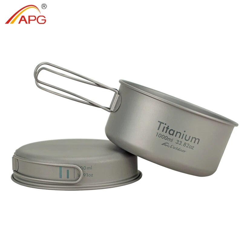 APG Ultralight Titanium Pan Ou - Camping Cooking Griddle のレビューと価格
