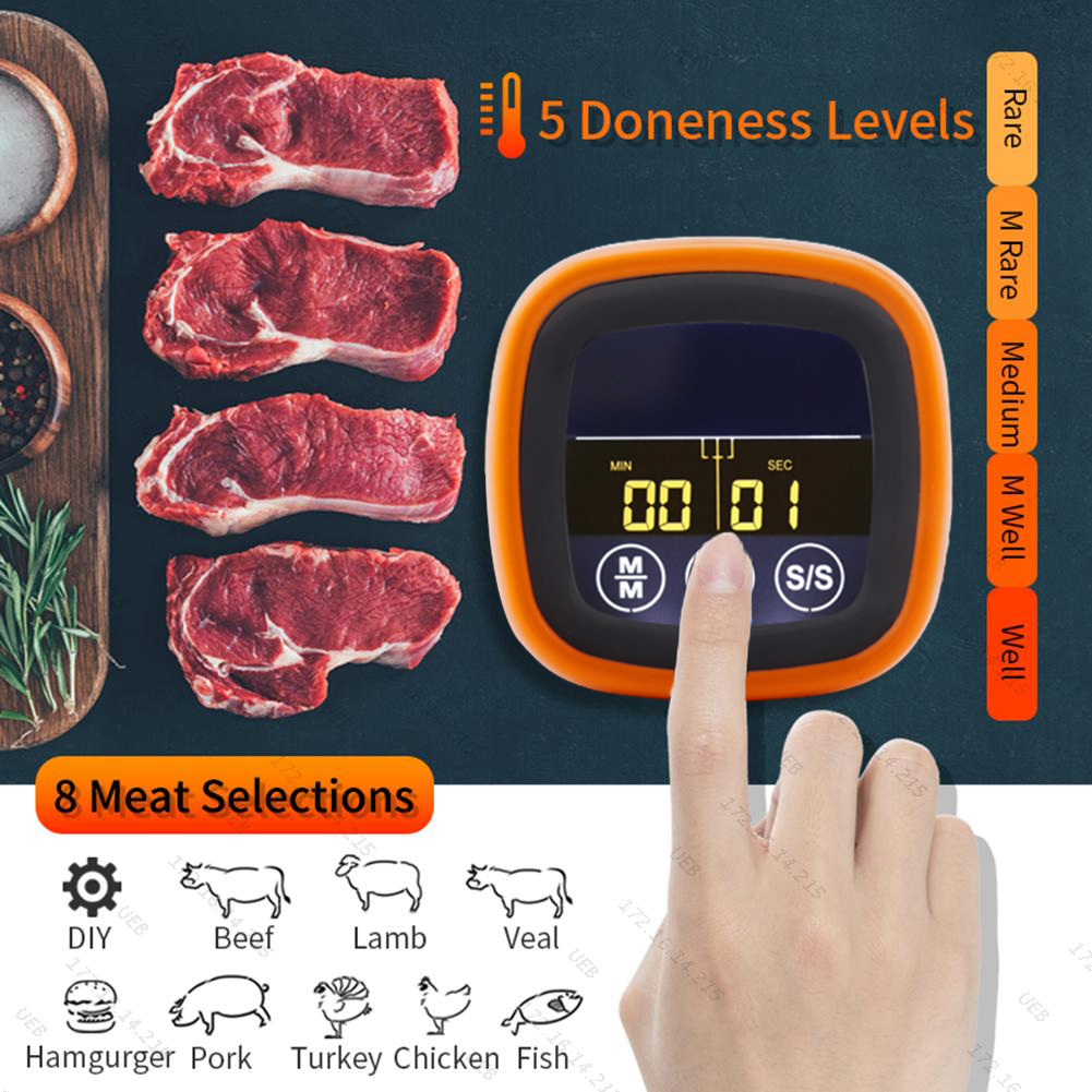 Digital Meat Temperature Therm - Camping Cooking Meat のレビューと価格