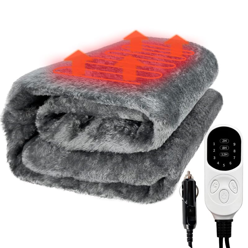Car Electric Blanket 12V 9 Lev - Camping Cooking And Eating のレビューと価格