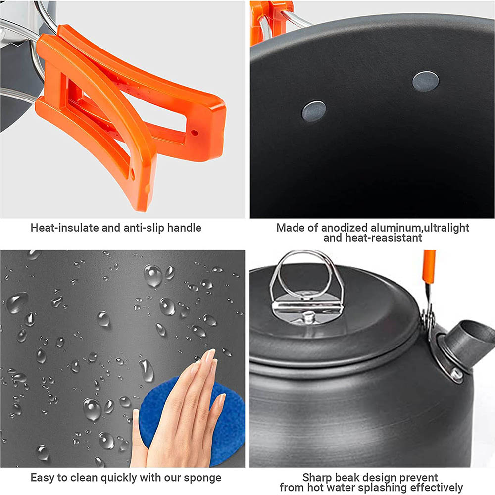 1pcs/1set Camping Cookware Kit - Camping Cooking Disc のレビューと価格