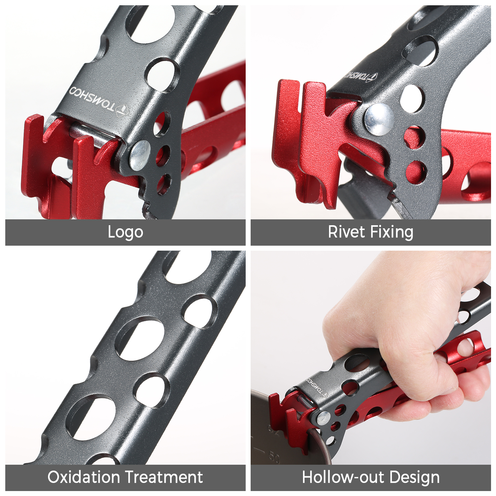 Tomshoo Aluminum Pot Clamp Pan - Camping Cooking Griddle のレビューと価格