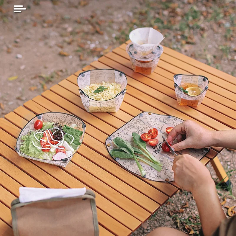 Outdoor Lightweight Folding Ta - Camping Cooking Disc のレビューと価格
