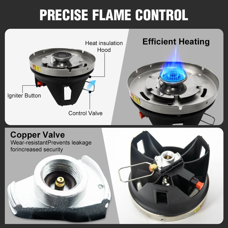 WESTTUNE Outdoor Cooking Syste - Camping Cooking Propane のレビューと価格
