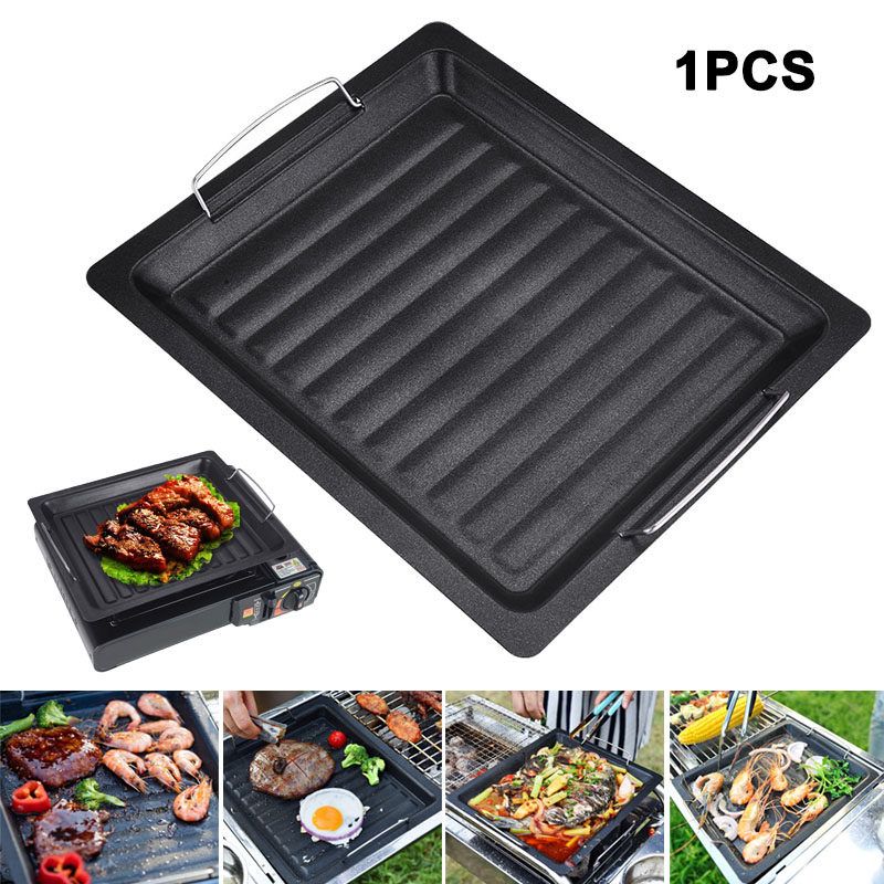 Outdoors Thick Square Grill Pa - Camping Cooking Griddle のレビューと価格