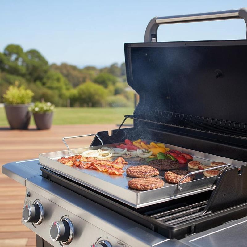 Flat Top Grill Plate 23x16 inc - Camping Cooking Griddle のレビューと価格