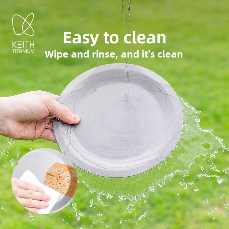 Keith Titanium Steamed Dish Ul - Camping Cooking Disc のレビューと価格