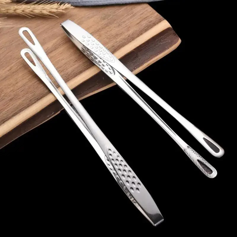 Stainless Steel BBQ Grill Tong - Camping Cooking Meat のレビューと価格