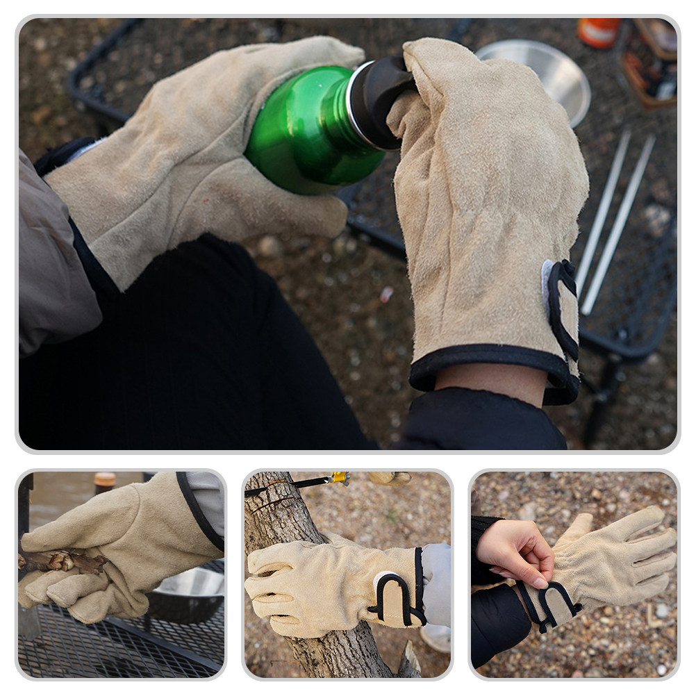 1Pair Oven Mitts Heat Resistan - Camping Cooking Kitchen のレビューと価格