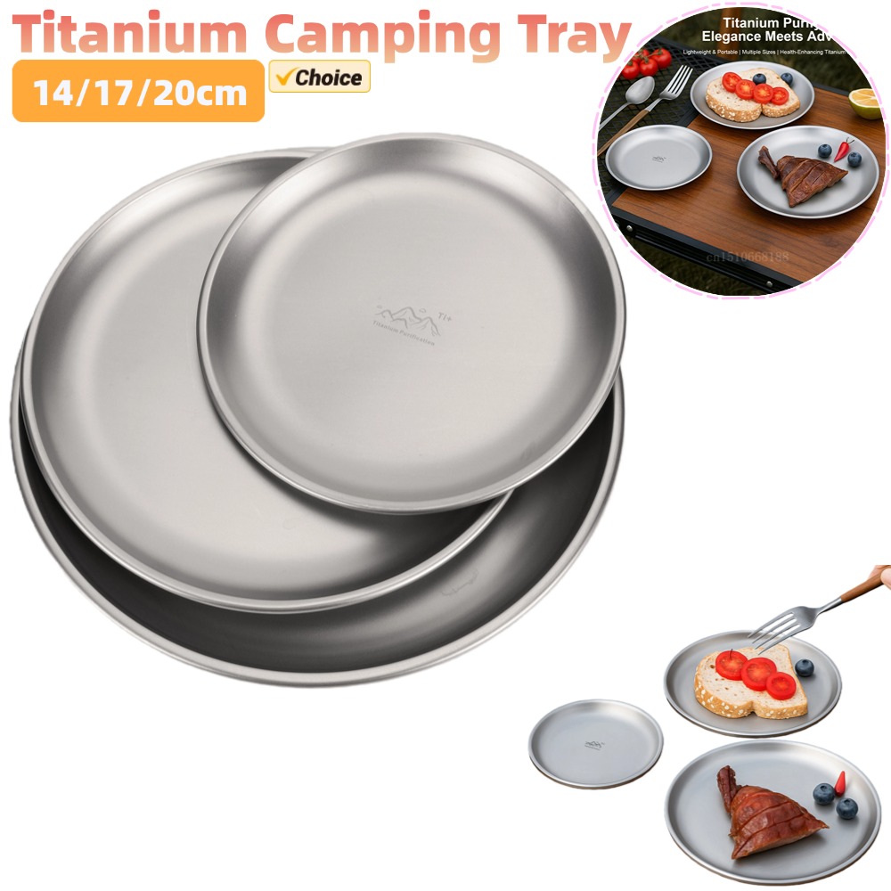 14/17/20cm Titanium Camping Pl - Camping Cooking Disc のレビューと価格