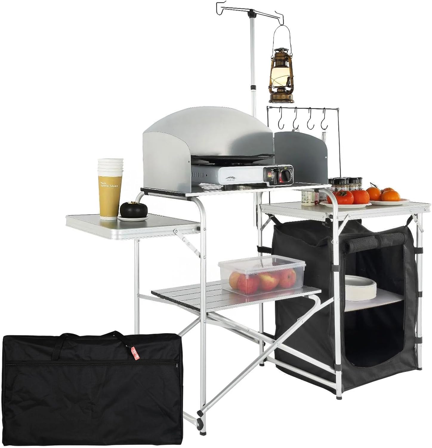Camping Kitchen Table, Folding - Camping Cooking Kitchen のレビューと価格