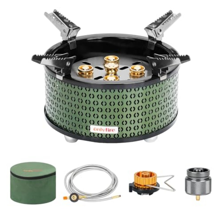 Portable Camping Gas Stove wit - Camping Cooking Propane のレビューと価格