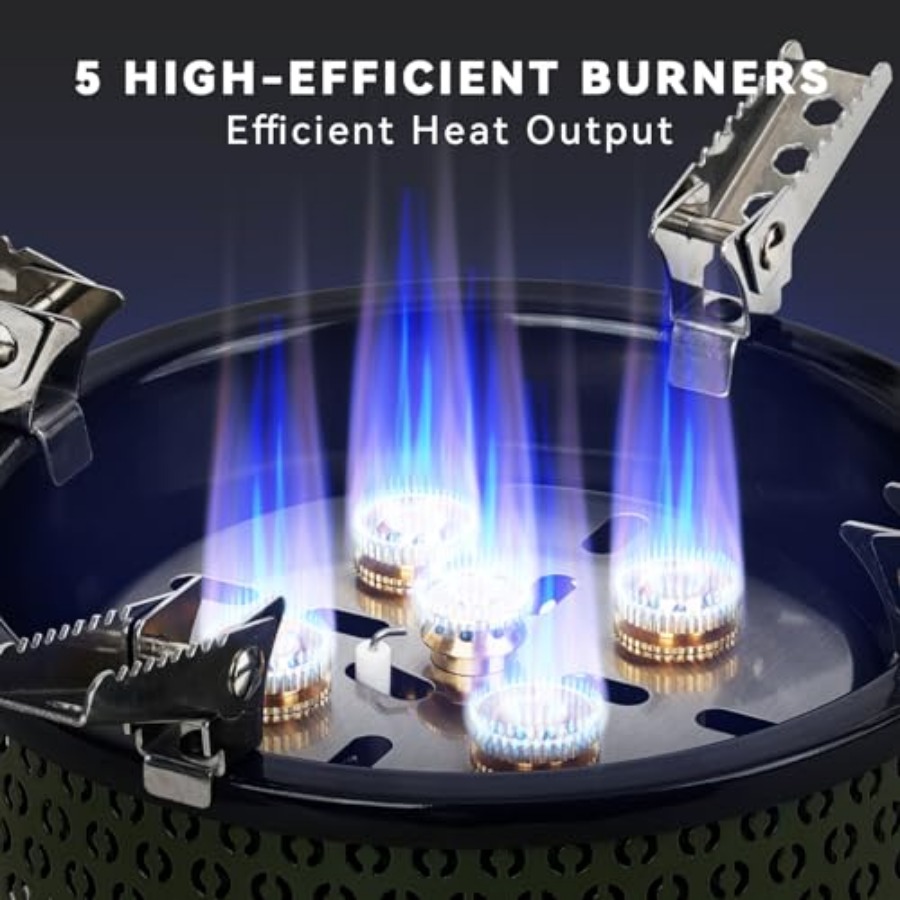 Portable Camping Gas Stove wit - Camping Cooking Propane のレビューと価格
