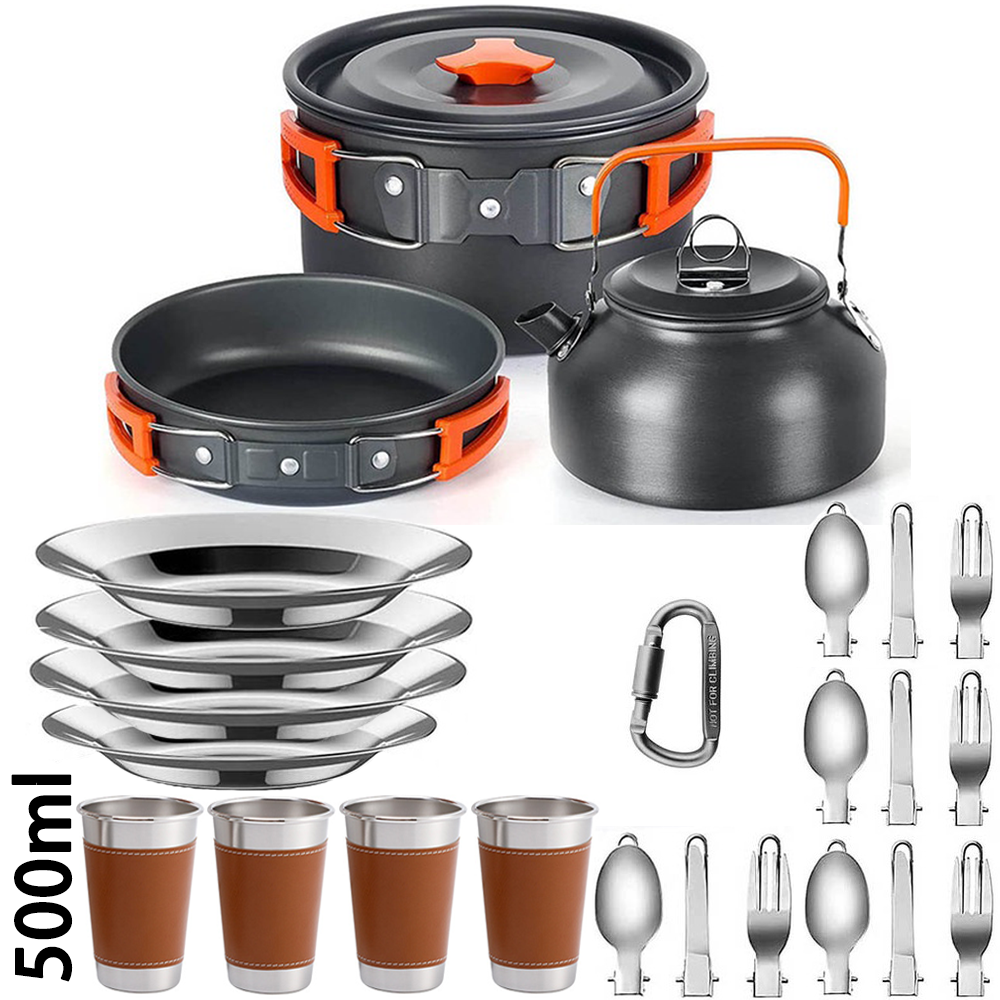 Outdoor camping cooking set, n - Camping Cooking Backpack のレビューと価格