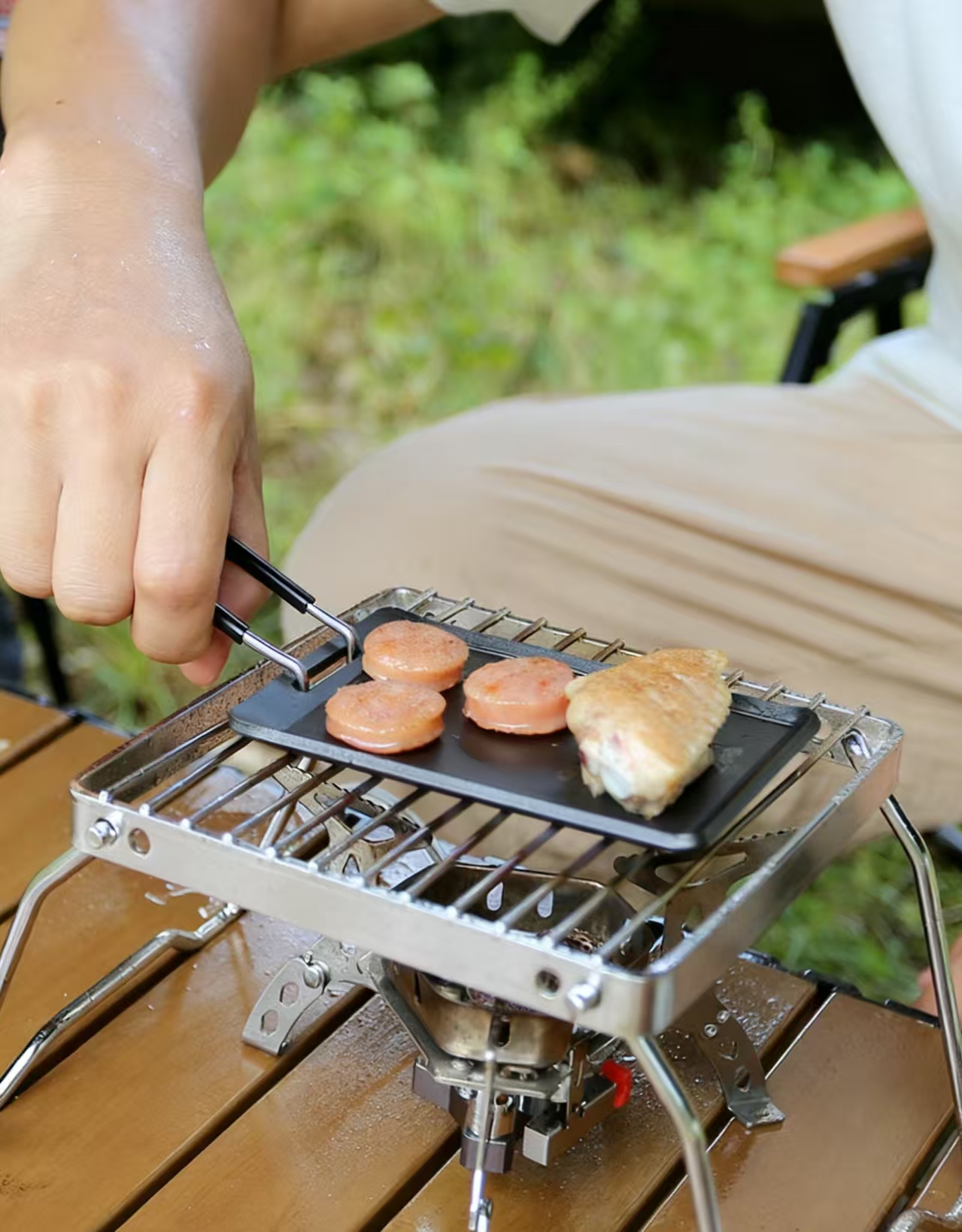 Small Camping Frying Pan Mini  - Camping Cooking Device のレビューと価格