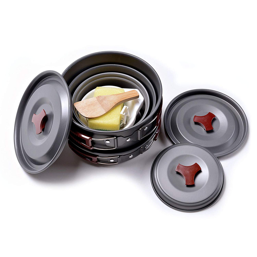 Outdoor Camping Cookware Kit N - Camping Cooking Kitchen Set のレビューと価格