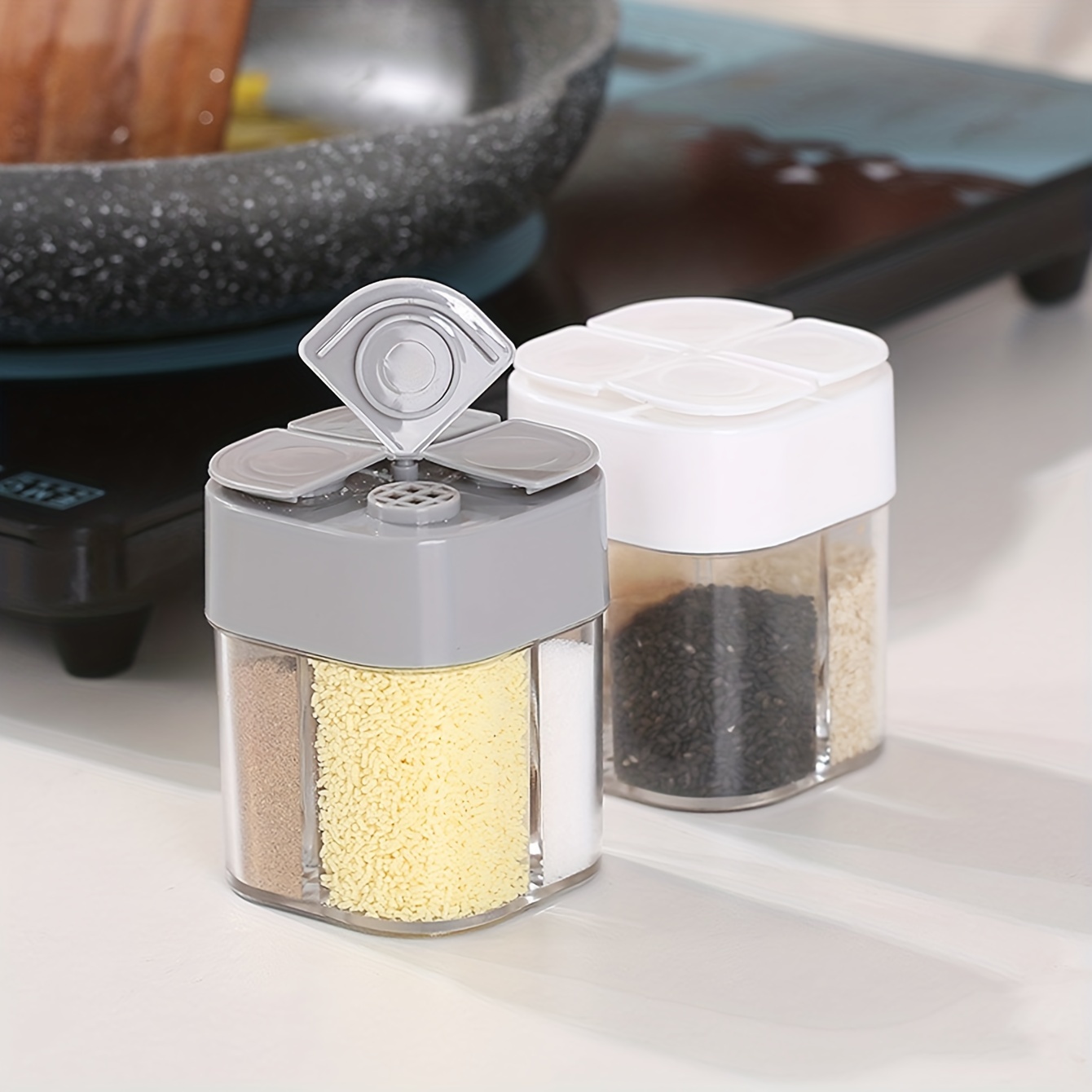 4in1 Camping Seasoning Shaker  - Camping Cooking Disc のレビューと価格